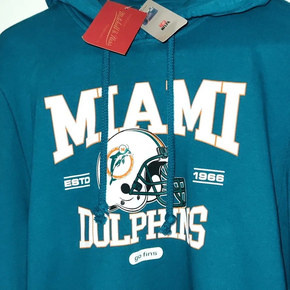 Miami Dolphins Throwback Hoodie - Picture 2 of 4